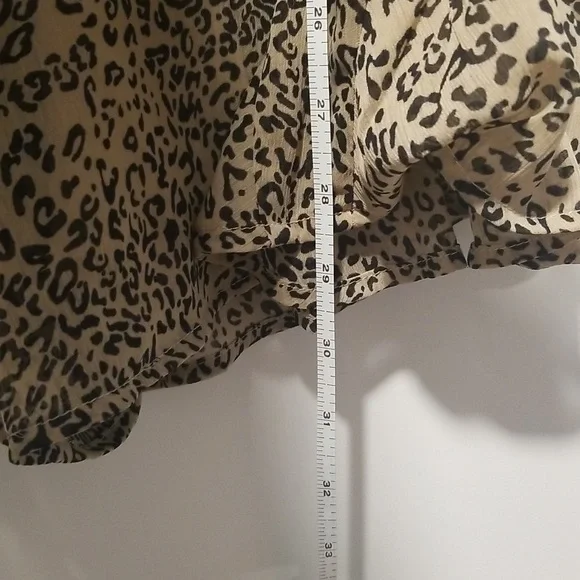 Francesca's Leopard Print Romper - Picture 9 of 9